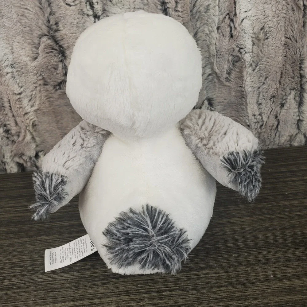 Carter's Seagull Plush Bird‎ Baby Toy White Yellow Gray Stuffed Animal Lovey 9